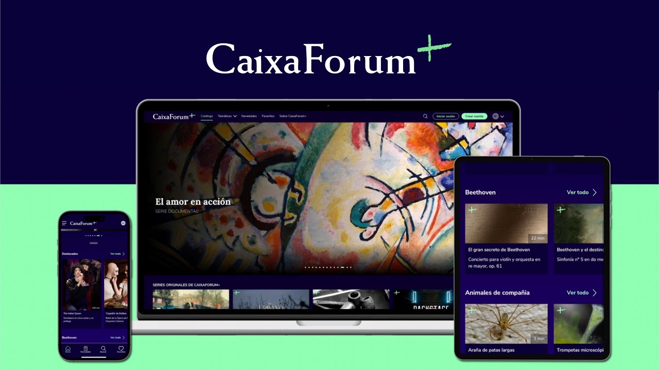 CaixaForum+ es la sede online de La GRAN Pantalla! 2026